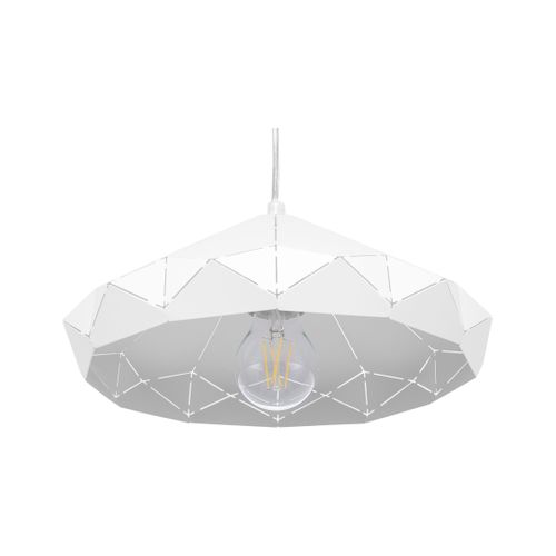 Lampe Suspension Nevola Métal Blanc