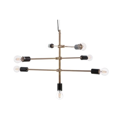 Lampe Supension à 7 Ampoules Cremera