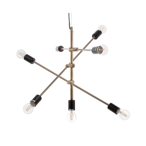 Lampe Supension à 7 Ampoules Cremera