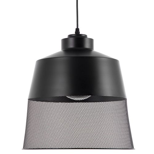 Lampe Suspension Muga Métal Noir