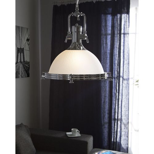 Lampe Suspension Ebron Verre Blanc