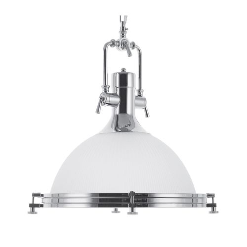 Lampe Suspension Ebron Verre Blanc