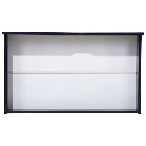 2 Tiroirs Bleu Marine En Bois Rumilly