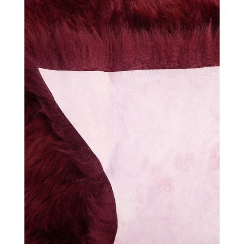 Peau De Mouton Rouge Bordeaux Uluru