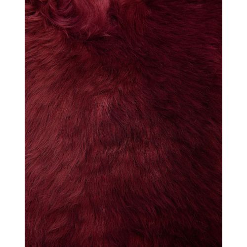 Peau De Mouton Rouge Bordeaux Uluru