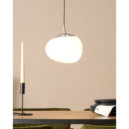 Lampe Suspension Liffel Verre Blanc