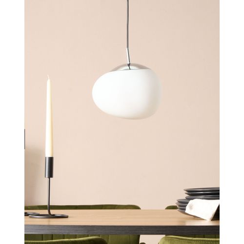 Lampe Suspension Liffel Verre Blanc