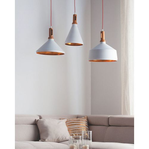 Lampe Suspension Mackenzie Métal Blanc