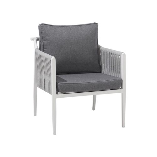 Set De Jardin Aluminium Gris Latina