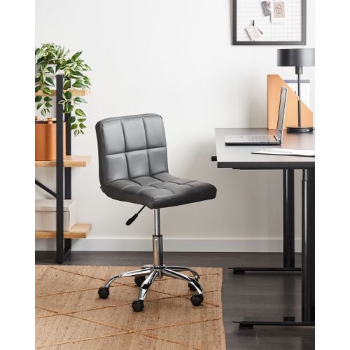 Chaise De Bureau Marion Gris Clair