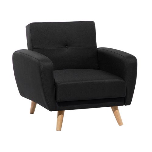 Fauteuil Noir Florli