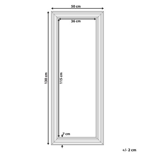 Miroir 130 Cm Crème Vertou
