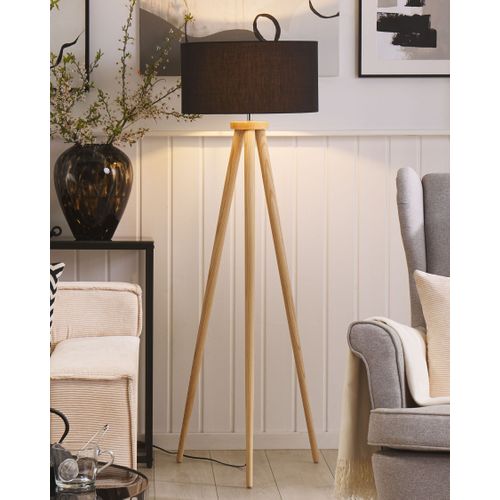 Lampadaire Nitra Bois De Chêne Noir