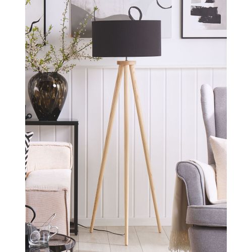 Lampadaire Nitra Bois De Chêne Noir