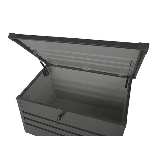 Coffre 100 X 62 Cm Gris Graphite Cebrosa