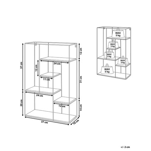 Meuble De Rangement Noir Laurel