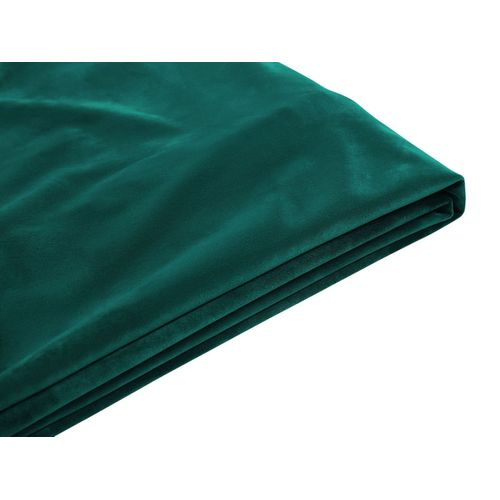 Revêtement De Cadre De Lit Velours Fitou 160 X 200 Cm Vert Émeraude