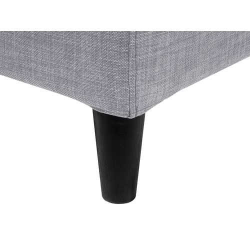 Revêtement De Cadre De Lit Fitou 180 X 200 Cm Gris Clair