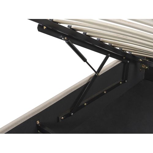 Lit Avec Coffre Beige 160x200 Dinan