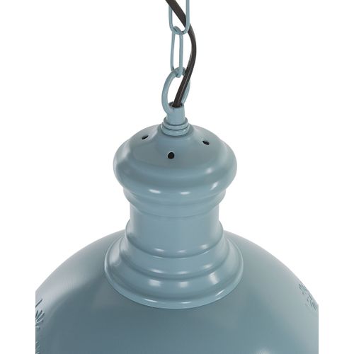 Lampe Suspension Didessa Métal Bleu