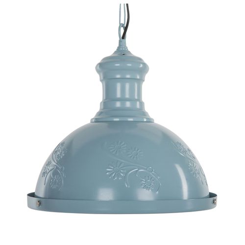 Lampe Suspension Didessa Métal Bleu