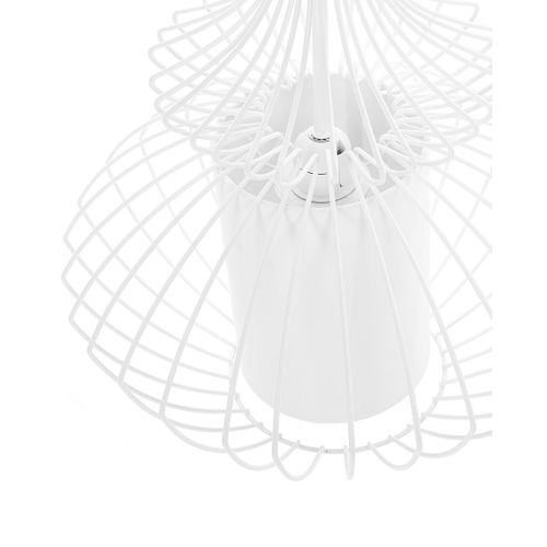 Lampe Suspension Kolva Métal Blanc