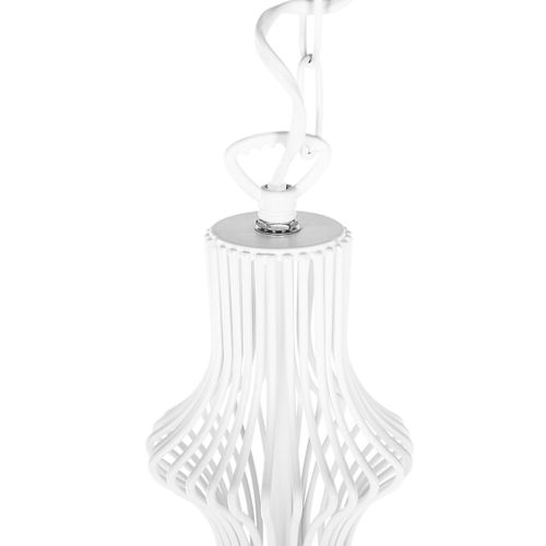 Lampe Suspension Kolva Métal Blanc