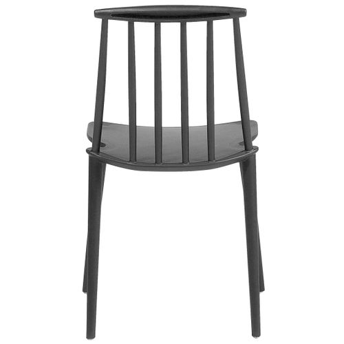 Chaise De Salle à Manger Set De 2 Noir Ventnor