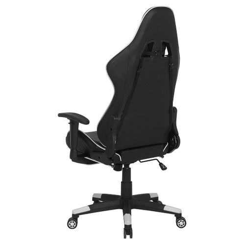 Siège De Gaming Cuir Pu Blanc Victory