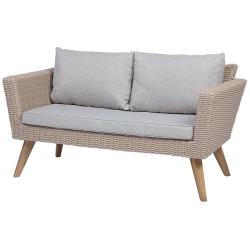 Set De Jardin Polyrotin Gris Vittoria