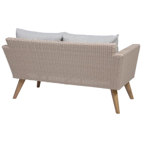 Set De Jardin Polyrotin Gris Vittoria