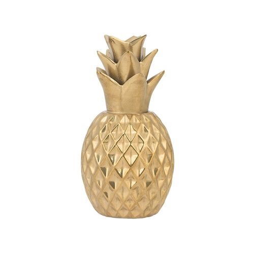 Figurine Ananas Dorée Tyana