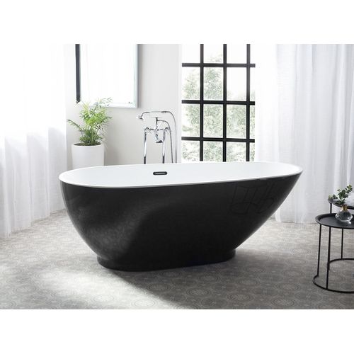 Baignoire Îlot Noir 173 Cm Guiana