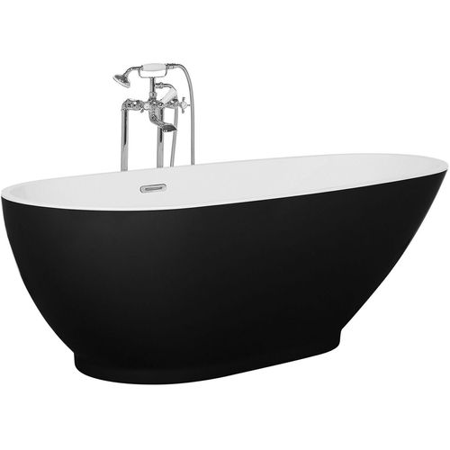 Baignoire Îlot Noir 173 Cm Guiana