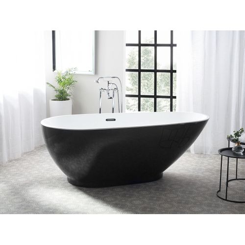Baignoire Îlot Noir 173 Cm Guiana