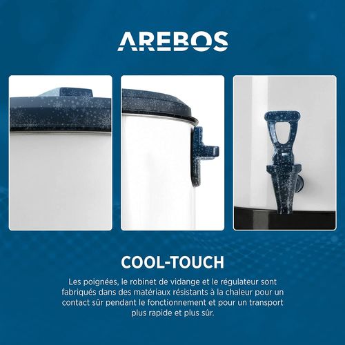 Stérilisateur Automatique 28l Electrique Distributeur De Boissons 2500w 30-110°c