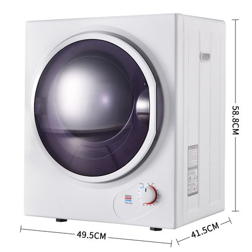 Sèche-linge Hublot 2.5kg Blanc