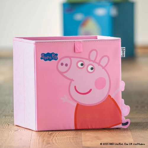 Boîte De Rangement Rose Peppa Compatible Kallax Lifeney Peppa Pig