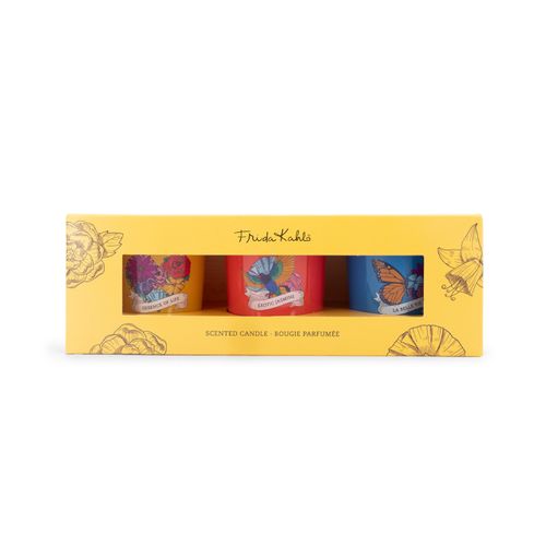 Lot De 3 Bougies Parfumées 3 X 70 G