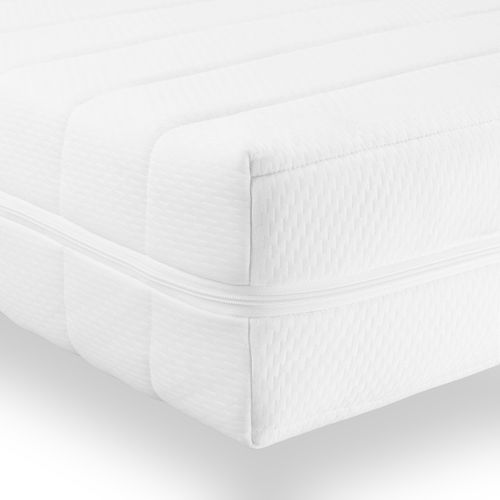 Matelas Mousse 140x190, Epaisseur 15 Cm, à Froid Avec 7 Zones, Soutien Ferme