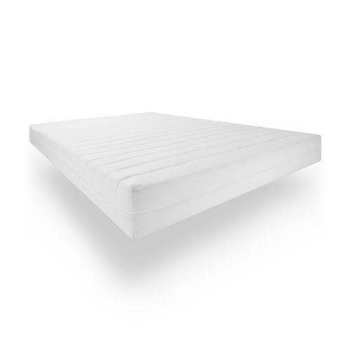 Matelas Mousse 140x190, Epaisseur 15 Cm, à Froid Avec 7 Zones, Soutien Ferme