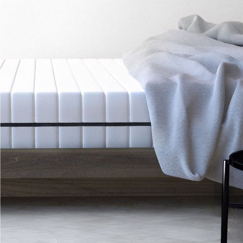 Matelas Mousse 180x200 cm Mi-ferme et Ferme, Hauteur 18cm, 7 Zones