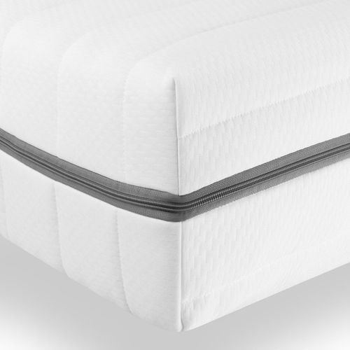 Matelas Mousse 120x190 cm Avec 7 Zones, Hauteur 18cm, Ferme
