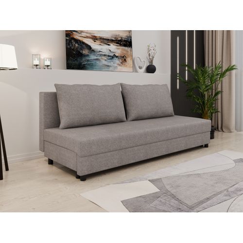 Canapé-lit Facile Avec Tiroir – Moderne 2-en-1 Canapé Avec Rangement - Gris