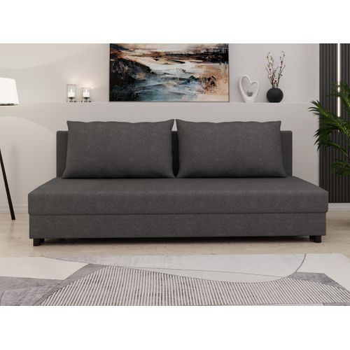 Canapé-lit Facile Avec Tiroir – Moderne 2-en-1 Canapé Avec Rangement - Gris Foncé