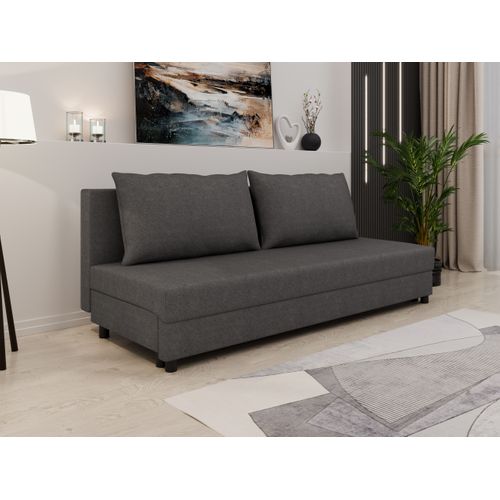 Canapé-lit Facile Avec Tiroir – Moderne 2-en-1 Canapé Avec Rangement - Gris Foncé