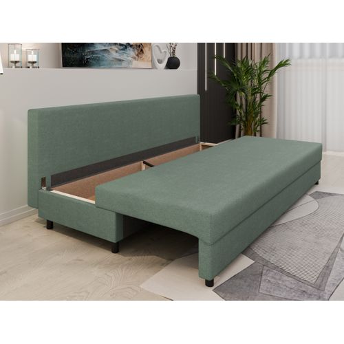 Canapé-lit Facile Avec Tiroir – Moderne 2-en-1 Canapé Avec Rangement - Vert