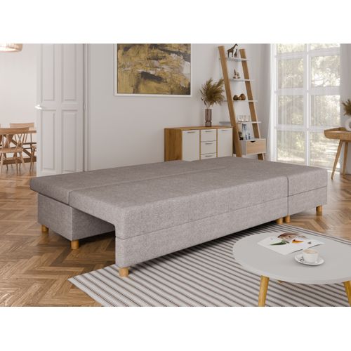 Canapé D'angle En L Lellice - Montage Gauche Ou Droite - Gris