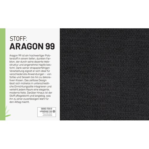 Canapé D'angle En L Bellano - Montage Gauche Ou Droite - Noir