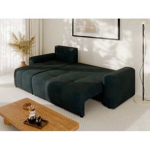 Canapé D'angle Nolani Avec Fonction Lit et Tiroir – Moderne et Confortable - Bleu